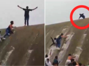 नागपूर: धोकादायक कसरतीचा प्रयत्न करताना तरुणाचा दुर्दैवी मृत्यू; मकरधोकडा तलावातील घटना कॅमेऱ्यात कैद.